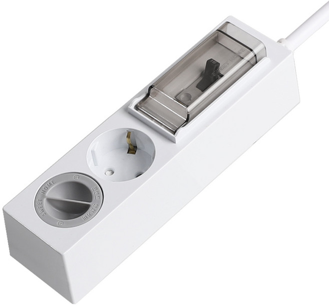 스윗홈 고용량 배선차단용 멀티탭 2구+안전커버, 1.5m, 1세트