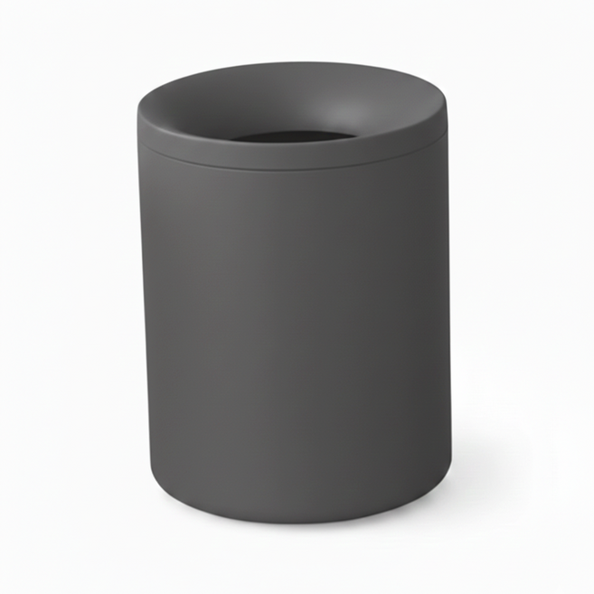 프로메이드 도넛빈 오픈휴지통 8L, 웜그레이