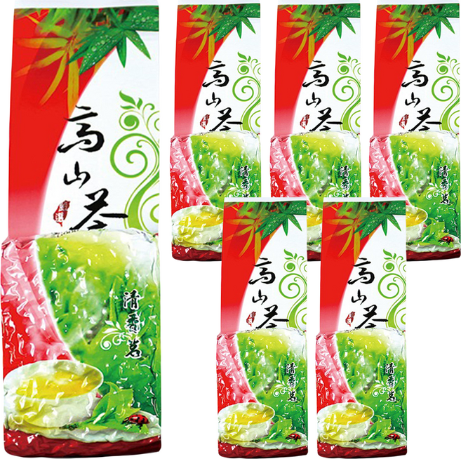 龍源茶品 鑫龍源 嚴選梨山清香高山烏龍茶葉, 1組, 150g, 6包
