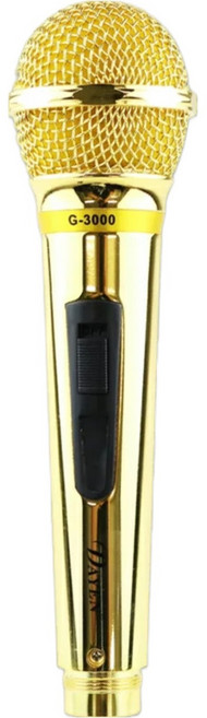 DAYEN 大影 KTV專用有線麥克風 G-3000 金色 專業手持式麥克風 6米長線 K歌娛樂必備