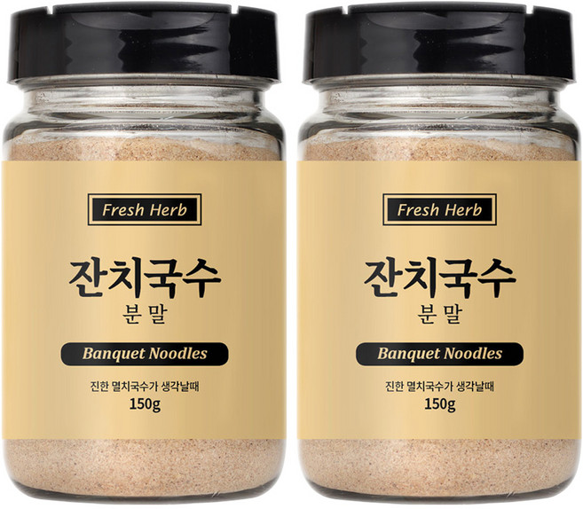 신선약초 잔치국수 분말, 150g, 2개