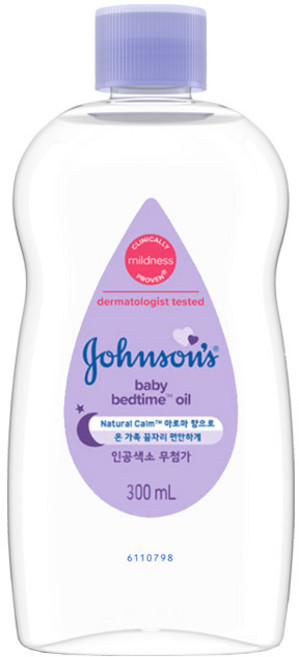 존슨즈베이비 베드타임 오일, 300ml, 1개