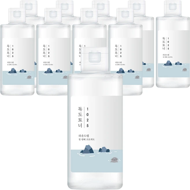 라운드랩 1025 독도 토너, 200ml, 10개 - 쿠팡