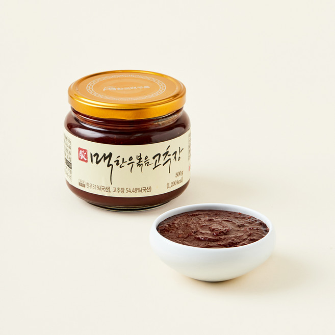 한국맥꾸룸 맥 한우 볶음 고추장, 500g, 1개