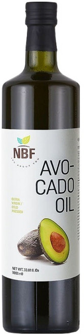 네츄라바이오푸즈 엑스트라버진 아보카도 오일, 1L, 1개