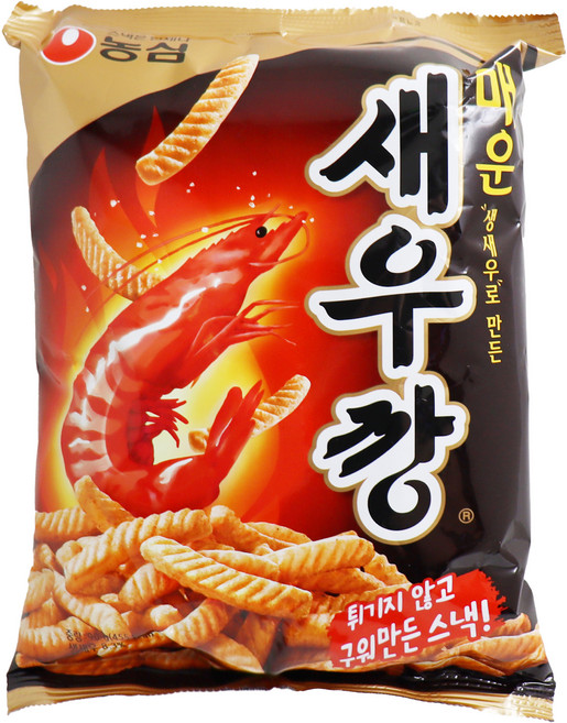 농심 매운새우깡, 400g, 3개