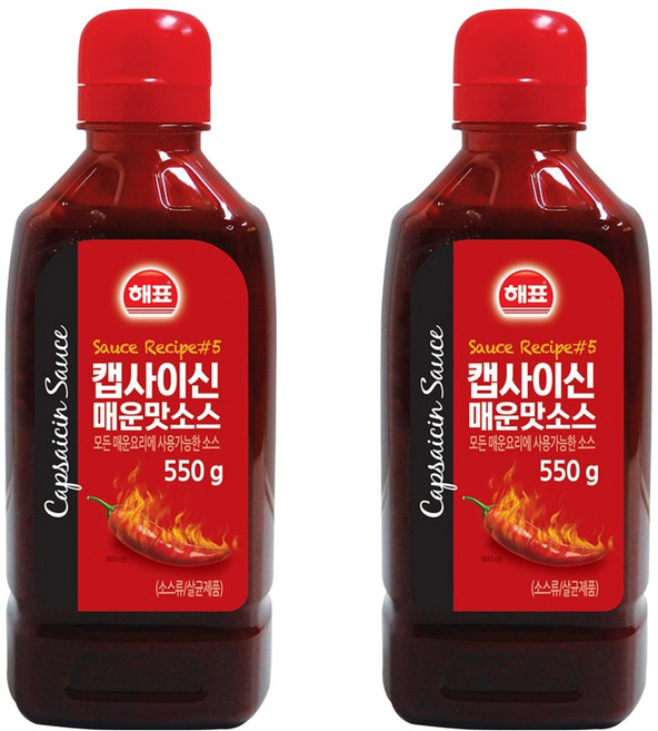 Sajo Haepyo辣椒素辣醬, 550g, 2個