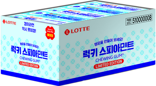 롯데웰푸드 스피아민트, 26g, 15개