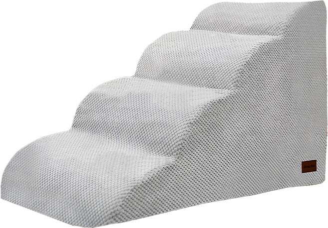 Allmio Pet 雲朵織物寵物階梯, 都市灰, 1個