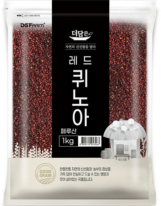 더담은 레드 퀴노아, 1kg, 1개