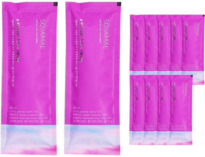 소자매 스페셜티 콜드브루 파우치타입 겨울연가, 60ml, 10개입, 2개