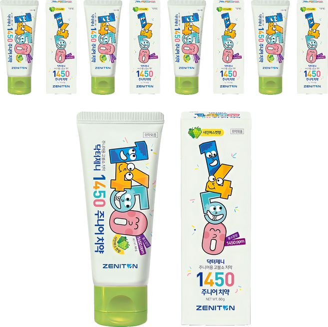 제니튼 닥터제니일사오공치약(샤인머스켓향), 60g, 5개