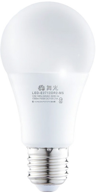 DANCELIGHT 舞光 LED 感應燈泡 12W, 白光, 1個