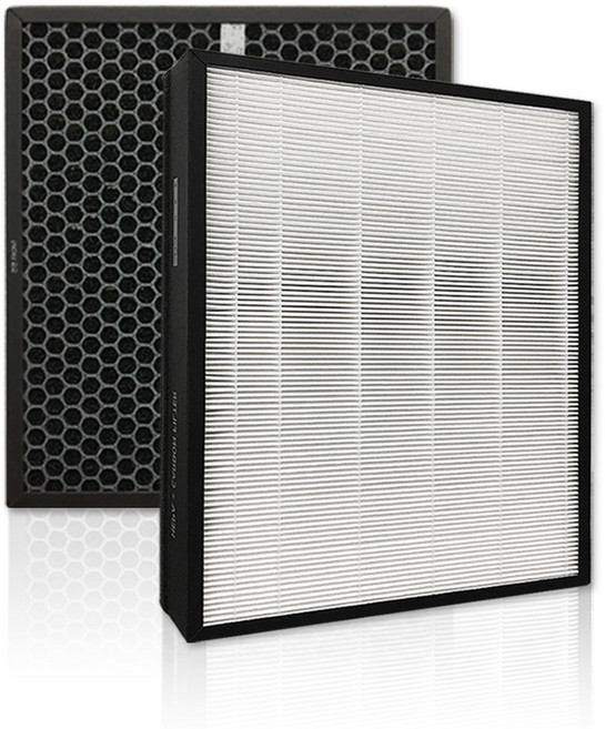 필터왕국 위닉스 제로 2.0 호환 프리미엄 헤파 + 탈취 필터세트, 1개