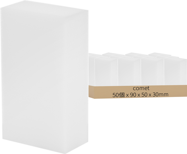 comet 科技海綿, 50個