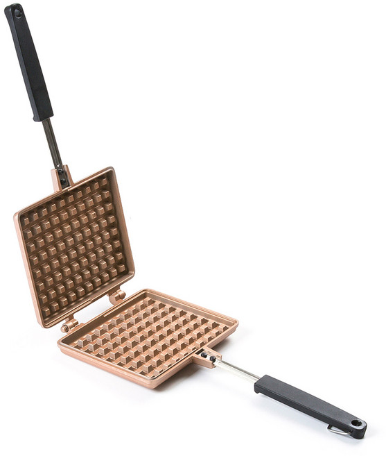 까사니 인덕션 골드 와플앤토스트팬, 16cm, 1개