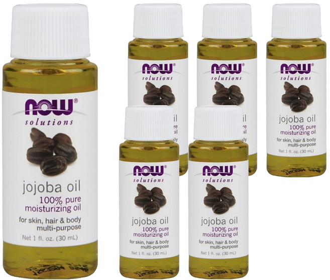 NOW Foods 純荷荷巴保濕油, 30ml, 6瓶