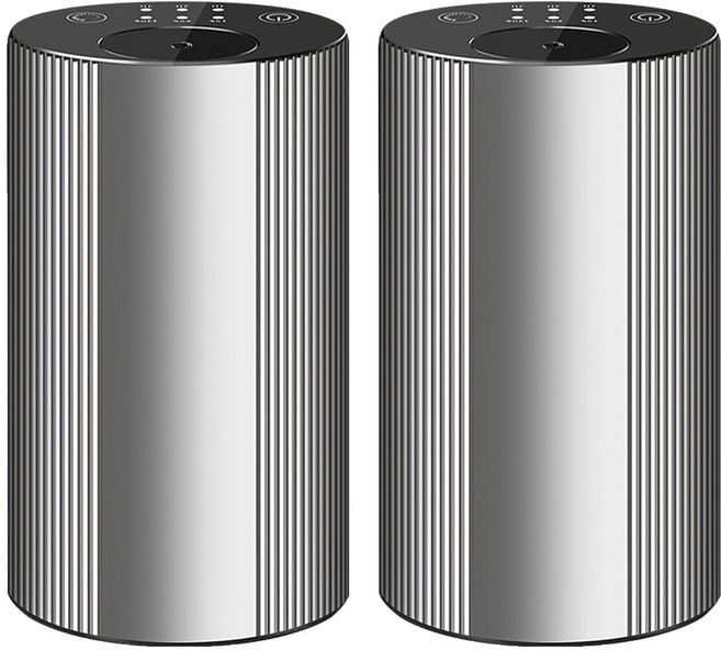 無線精油擴香機, 羅馬柱款 + 銀白色, 20ml, 2台