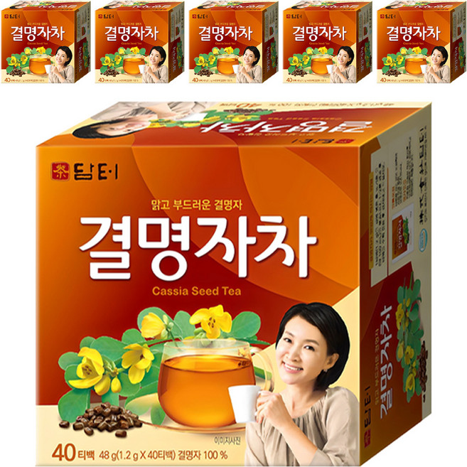 담터 결명자차, 1.2g, 40개입, 6개