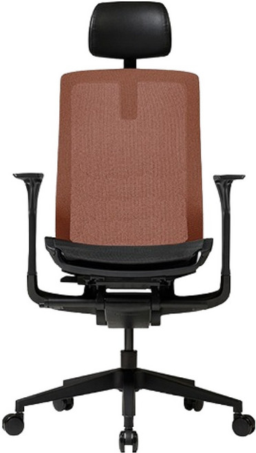 듀오백 메가 컴퓨터 책상 의자 MG-0-M2F 방문설치, 레드