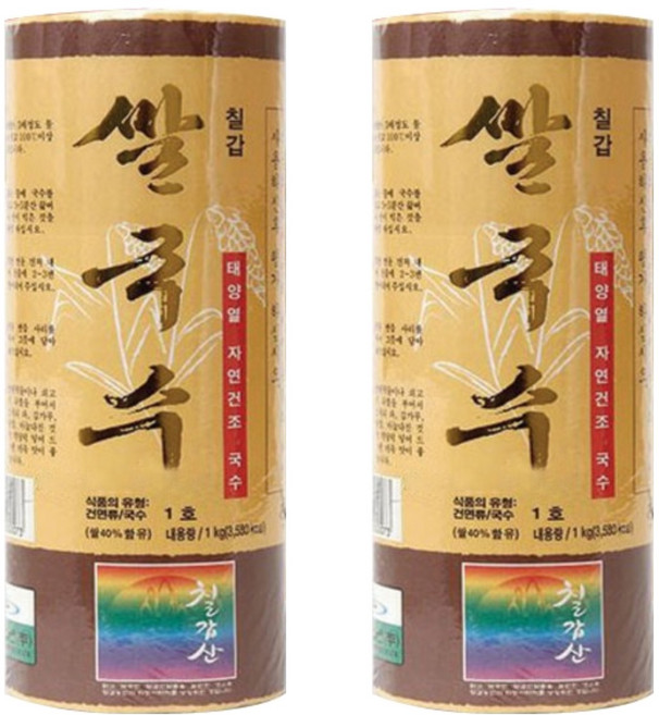 칠갑농산 쌀국수, 1kg, 2개
