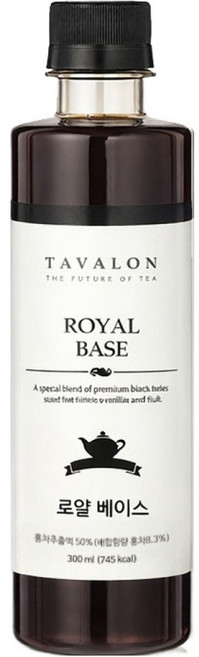 TAVALON 皇家奶茶, 300ml, 1瓶, 1瓶