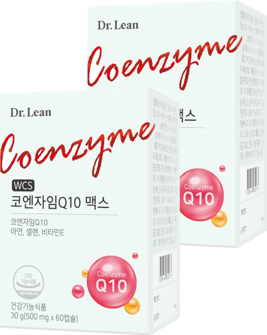 닥터린 코엔자임Q10 맥스, 60정, 2개