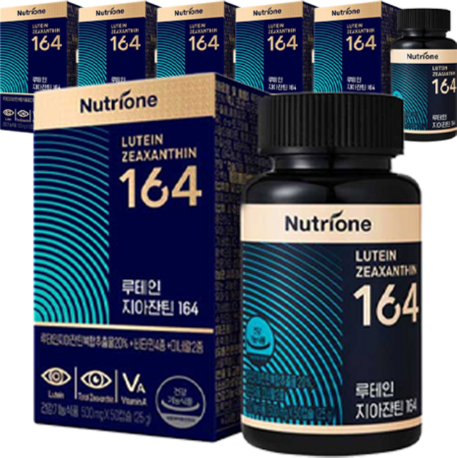 뉴트리원 루테인 지아잔틴 164, 50정, 25g, 6개