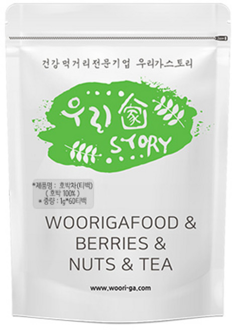 우리가스토리 늙은 호박차 삼각 티백, 1g, 50개입, 1개