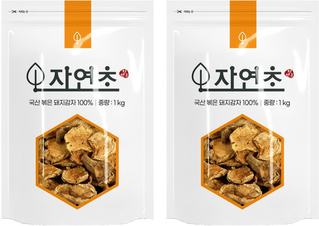 볶은 돼지감자 차, 1kg, 2개