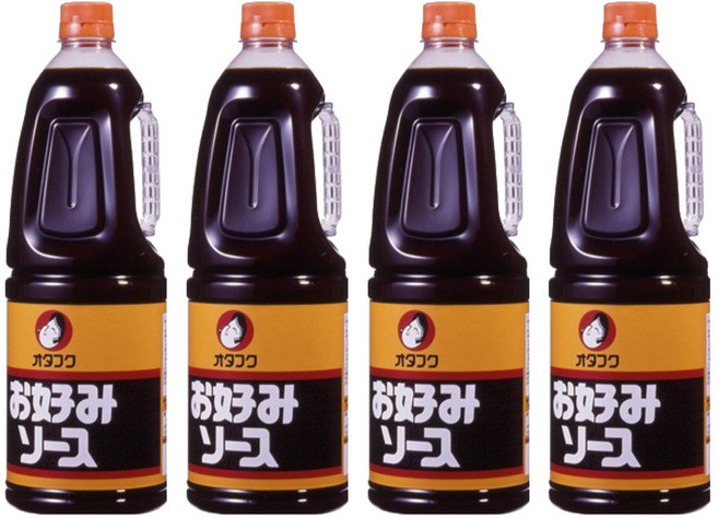 오타후쿠 오코노미소스 업무용, 2.1kg, 4개