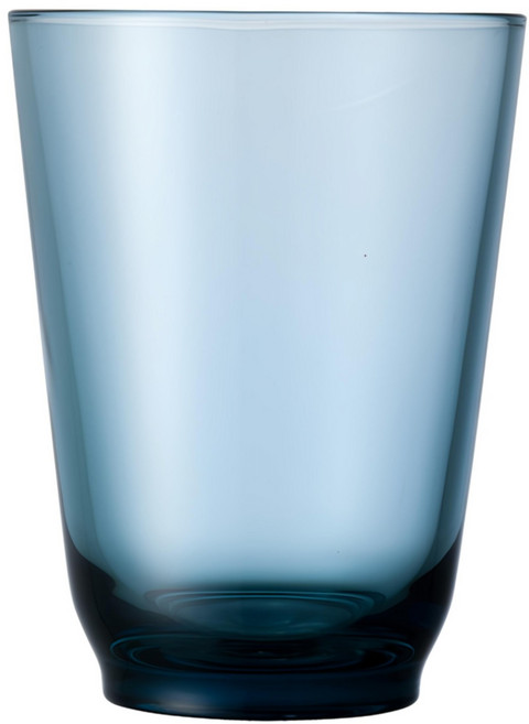 KINTO HIBI玻璃杯 350ml, 1個, 藍色