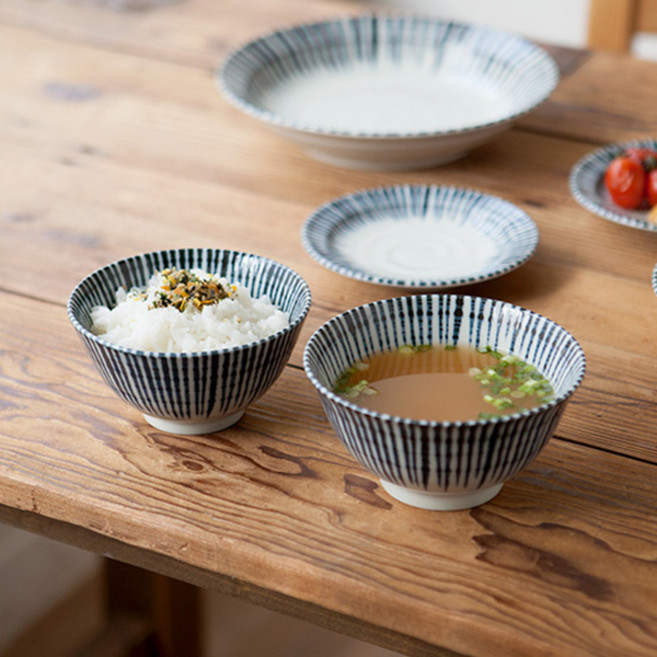 니코트 산토리 식기 1인세트, 혼합색상, 밥공기 + 국그릇, 1세트