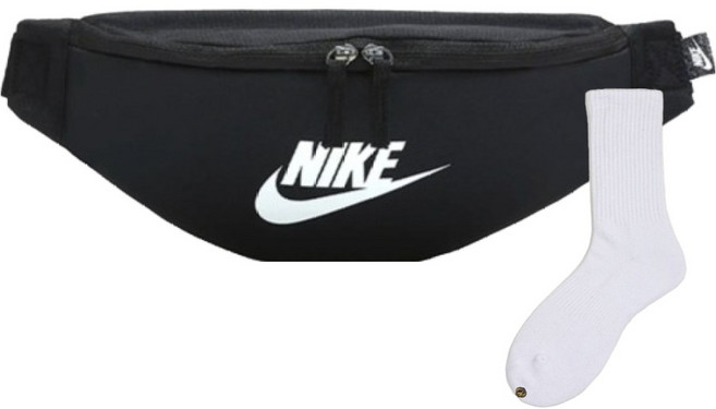 나이키 헤리티지 웨이스트백 DB0490-010 + 웰던 양말 세트