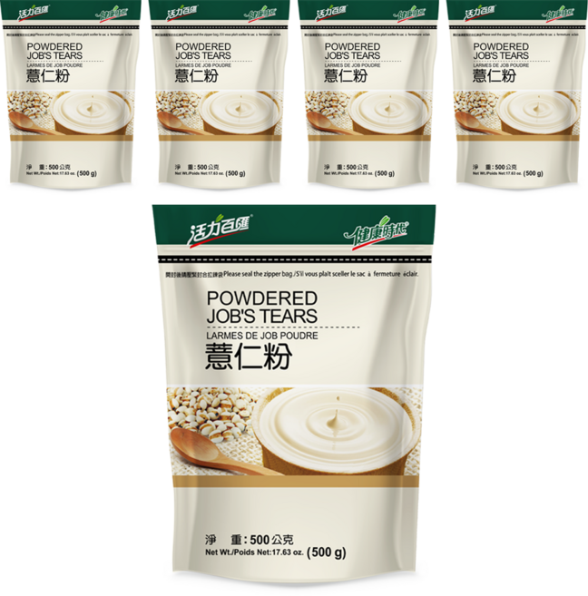 健康時代 薏仁粉 500g, 1入, 5包