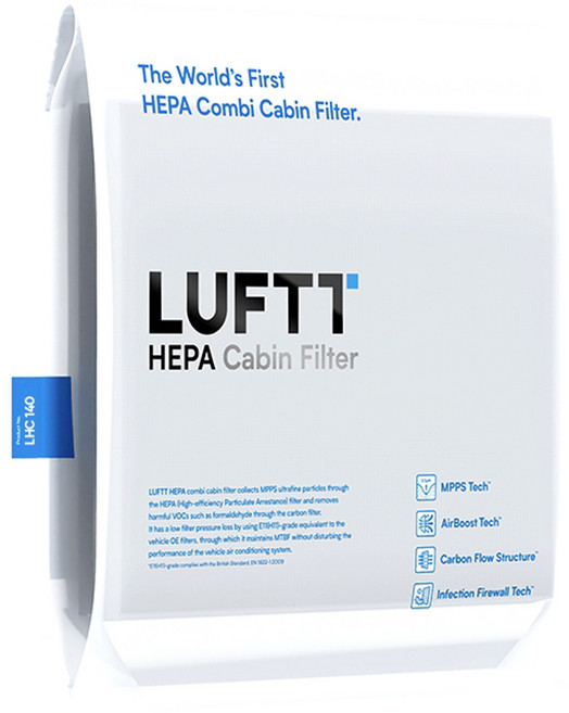 루프트 헤파 캐빈 에어컨필터, 1개, LHC140