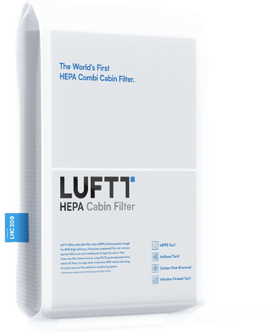 루프트 테슬라 카본 케빈 에어컨 필터, 1개, LHC209
