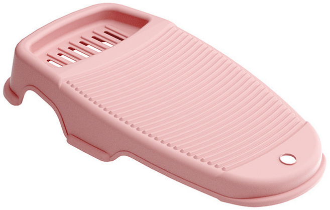 쿠말 세면대 빨래판, 핑크, 1개