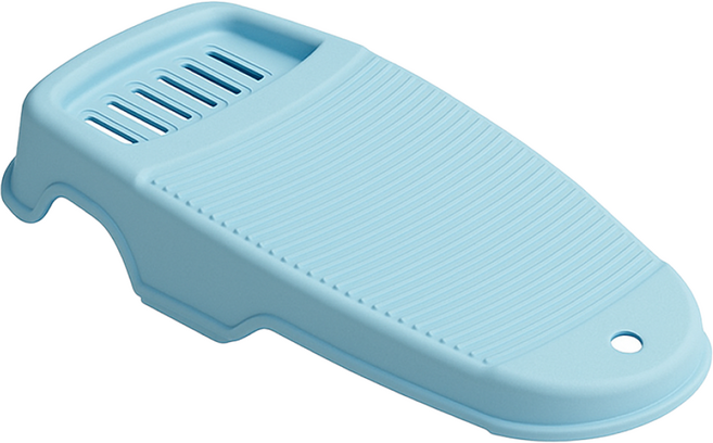 쿠말 세면대 빨래판, 블루, 1개