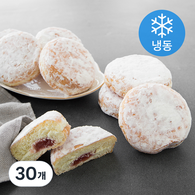 디앤비도너츠 딸기맛필링 도넛 (냉동), 65g, 10개입, 3개