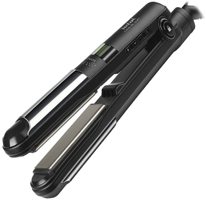 테팔 리스앤컬 2in1 멀티 스타일러 고데기, HS4210K0, 혼합 색상