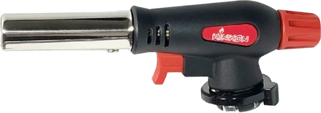 BLACK King Kong 黑金鋼 青火噴火槍 1300℃ Cone-touch 可360度倒立使用, 黑色, 1個