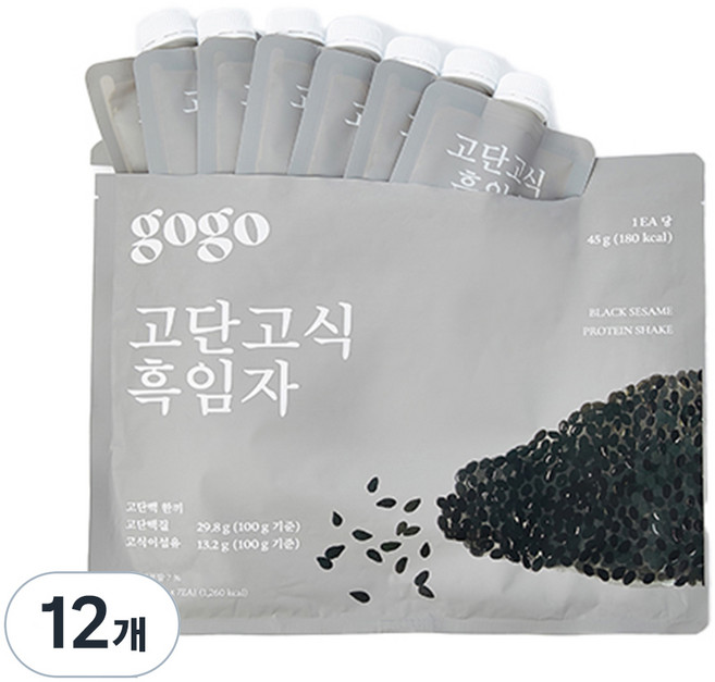 고단고식 흑임자 1세트, 315g, 12개