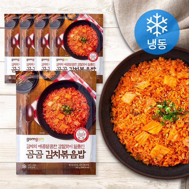 곰곰 김치볶음밥 (냉동), 300g, 5개