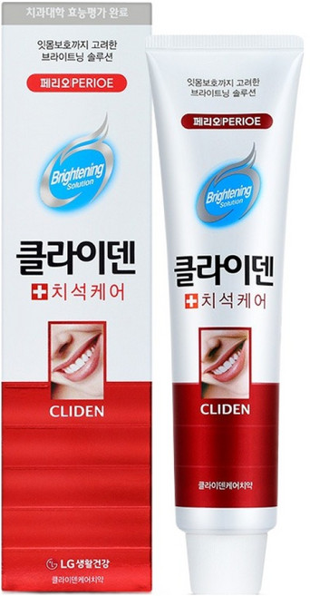 페리오 클라이덴 치석케어 치약, 120g, 1개