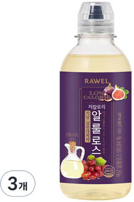 로엘 저칼로리 알룰로스, 680g, 3개