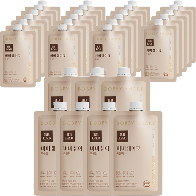 BB LAB 科研 蛋白奶昔粉隨身包 穀物風味, 280g, 8袋