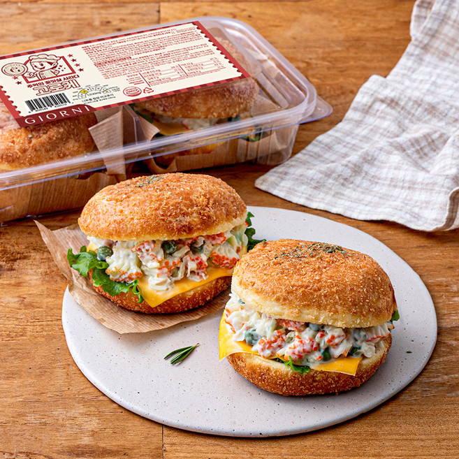 조르니키친 추억의 꽃맛살 사라다 고로케, 140g, 2개입, 1개