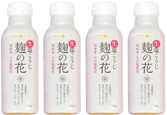 HIKARI MISO 麴之花 生鹽麴, 350g, 4瓶