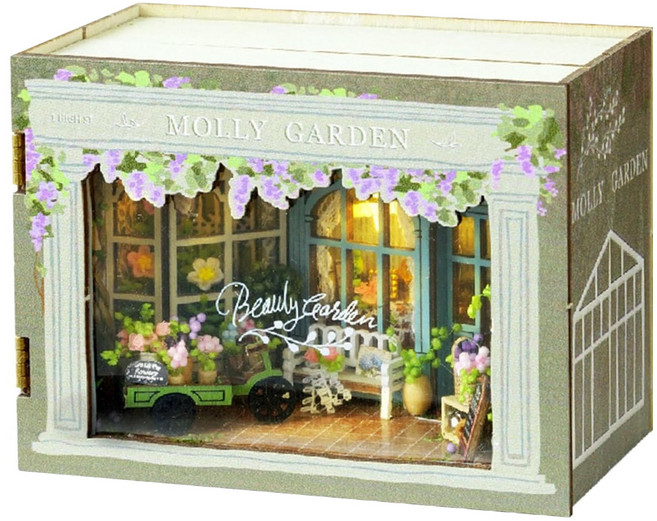 CUTE ROOM 智趣屋 DIY 手作袖珍屋 MINI 112, 茉里花園 多色, 1個